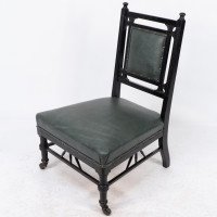 Gillow & Co., anglo-Japanese Nursing Chair with Thebes-Style Turnings - Thumbnail 3