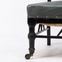 Gillows. An Anglo-Japanese Nursing Chair with Thebes Style Turnings - Thumbnail 10