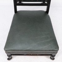 Gillow & Co., anglo-Japanese Nursing Chair with Thebes-Style Turnings - Thumbnail 9