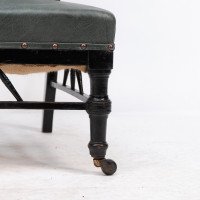 Gillows. An Anglo-Japanese Nursing Chair with Thebes Style Turnings - Thumbnail 12