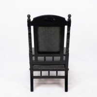 Gregory & Co., An Aesthetic Movement Nursing Chair with Stylized Carved Sunflower - Thumbnail 16