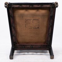 Gregory & Co., an Aesthetic Movement Nursing Chair with Stylized Carved Sunflower - Thumbnail 18