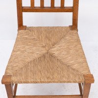 E. A. Taylor Attributed, for Wylie & Lochhead. A Pair of Arts & Crafts Side Chairs - Thumbnail 10