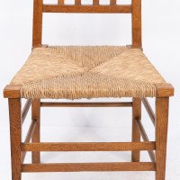 E. A. Taylor Attributed for Wylie & Lochhead, Pair of Arts & Crafts Side Chairs - Thumbnail 11