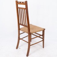 E. A. Taylor Attributed, for Wylie & Lochhead. A Pair of Arts & Crafts Side Chairs - Thumbnail 17