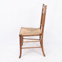 E. A. Taylor Attributed, for Wylie & Lochhead. Arts & Crafts Side or Bedroom Chair - Thumbnail 4