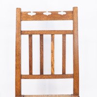 E. A. Taylor Attributed, for Wylie & Lochhead. Arts & Crafts Side or Bedroom Chair - Thumbnail 6