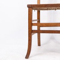 E. A. Taylor Attributed, for Wylie & Lochhead. Arts & Crafts Side or Bedroom Chair - Thumbnail 9