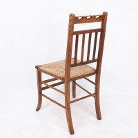 E. A. Taylor Attributed, for Wylie & Lochhead. Arts & Crafts Side or Bedroom Chair - Thumbnail 13