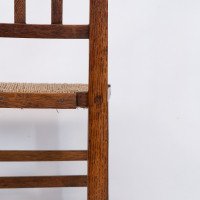 E. A. Taylor Attributed, for Wylie & Lochhead. Arts & Crafts Side or Bedroom Chair - Thumbnail 17