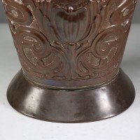 Townshend's Birmingham (stamped). An Impressive Arts & Crafts Copper Coal Bucket - Thumbnail 13