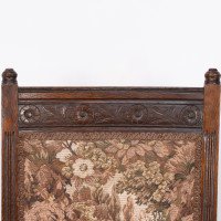 E. W. Godwin Attributed, a Set of Four Aesthetic Movement Oak Dining Chairs - Thumbnail 9