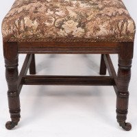 E. W. Godwin Attributed, a Set of Four Aesthetic Movement Oak Dining Chairs - Thumbnail 13