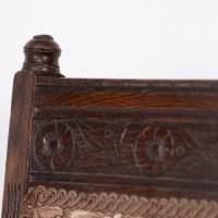 E. W. Godwin Attributed, a Set of Four Aesthetic Movement Oak Dining Chairs - Thumbnail 15
