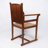 Pair of Arts & Crafts Oak Elbow Chairs, in the Manner of George Walton - Thumbnail 20