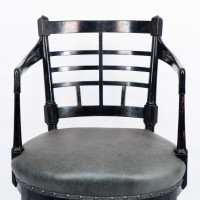 James Plucknett, attributed. Probably for Collier & Plucknett. An Aesthetic Movement Jacobean or Old English Armchair - Thumbnail 6