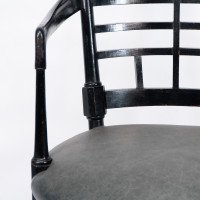 James Plucknett, attributed. Probably for Collier & Plucknett. An Aesthetic Movement Jacobean or Old English Armchair - Thumbnail 8