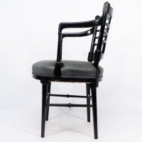 James Plucknett, attributed. Probably for Collier & Plucknett. An Aesthetic Movement Jacobean or Old English Armchair - Thumbnail 12