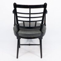 James Plucknett, attributed. Probably for Collier & Plucknett. An Aesthetic Movement Jacobean or Old English Armchair - Thumbnail 17