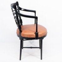 James Plucknett, attributed. Probably for Collier & Plucknett. A Jacobean/Old English Aesthetic Movement Armchair - Thumbnail 5