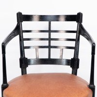 James Plucknett, attributed. Probably for Collier & Plucknett. A Jacobean/Old English Aesthetic Movement Armchair - Thumbnail 9