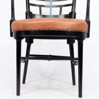 James Plucknett, attributed. Probably for Collier & Plucknett. A Jacobean/Old English Aesthetic Movement Armchair - Thumbnail 14