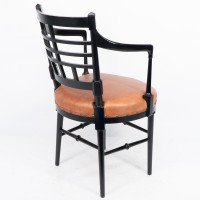 James Plucknett, attributed. Probably for Collier & Plucknett. A Jacobean/Old English Aesthetic Movement Armchair - Thumbnail 19
