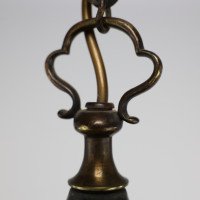 Arts & Crafts Copper Stair Post Lantern with Matching Hall Lantern - Thumbnail 17