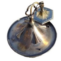 Arts & Crafts Copper Stair Post Lantern with Matching Hall Lantern - Thumbnail 20