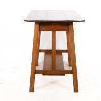 Liberty & Co., Arts & Crafts Oak Oblong Side Table - Thumbnail 4