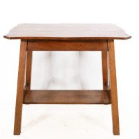 Liberty & Co., Arts & Crafts Oak Oblong Side Table - Thumbnail 6