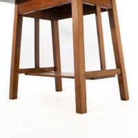 Liberty & Co., Arts & Crafts Oak Oblong Side Table - Thumbnail 12