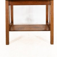 Liberty & Co., Arts & Crafts Oak Oblong Side Table - Thumbnail 15