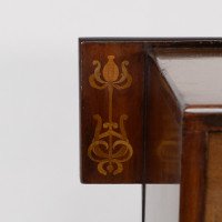 Liberty & Co. Attributed, an Arts & Crafts Coal Purdonium with Inlaid Floral Details - Thumbnail 10
