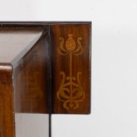 Liberty & Co. Attributed, an Arts & Crafts Coal Purdonium with Inlaid Floral Details - Thumbnail 11