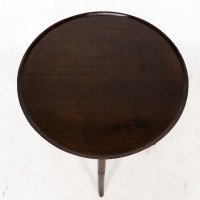 An Anglo-Japanese Walnut Side Table with Revolving Top - Thumbnail 10
