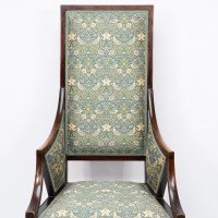 Giacomo Cometti, a Sophisticated Anglo-Japanese Style Armchair of Angular Design - Thumbnail 6