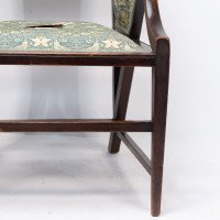 Giacomo Cometti, a Sophisticated Anglo-Japanese Style Armchair of Angular Design - Thumbnail 14