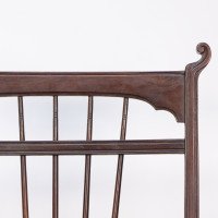Henry Batley Attributed, Aesthetic Movement Mahogany Armchair - Thumbnail 8