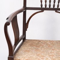 Henry Batley ( attributed. ). An Aesthetic Movement Mahogany Armchair - Thumbnail 10