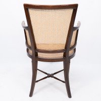 An Anglo-Japanese Cane Work Armchair - Thumbnail 14