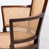An Anglo-Japanese Cane Work Armchair - Thumbnail 10