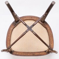 An Anglo-Japanese Cane Work Armchair - Thumbnail 16