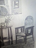 G. M. Ellwood for J. S. Henry. A Rare Progressive New Art Armchair with Fruitwood Inlays - Thumbnail 20