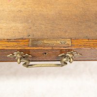 Bruce Talbert Attributed, for Cox & Sons. A Good Period Gothic Revival Oak Desk - Thumbnail 18