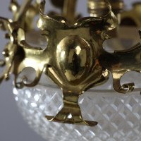 Rare Pair of Arts & Crafts Hand-hammered Ceiling Lamps - Thumbnail 10