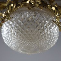 Rare Pair of Arts & Crafts Hand-hammered Ceiling Lamps - Thumbnail 13
