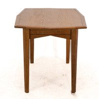 A Small Arts & Crafts Cotswold Style Oak Dining or Centre Table Angular Designs - Thumbnail 7