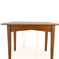A Small Arts & Crafts Cotswold Style Oak Dining or Centre Table Angular Designs - Thumbnail 11