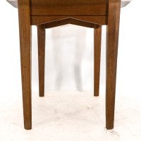 A Small Arts & Crafts Cotswold Style Oak Dining or Centre Table Angular Designs - Thumbnail 14